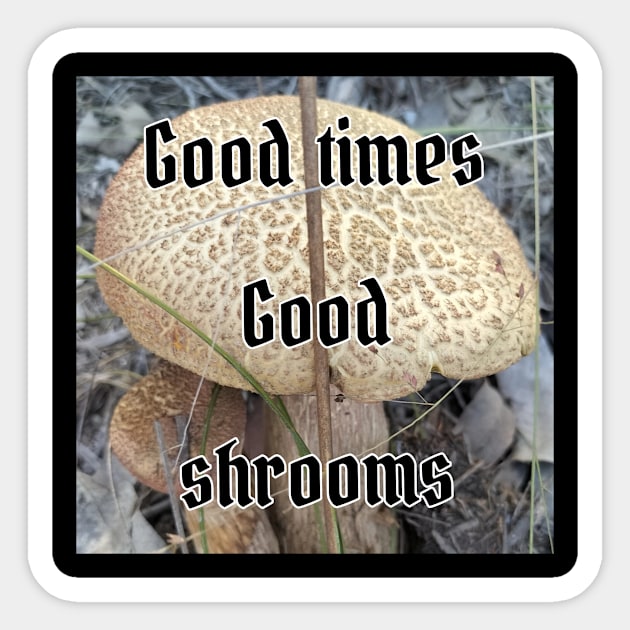 Shrooms Sticker by Dunnydoor